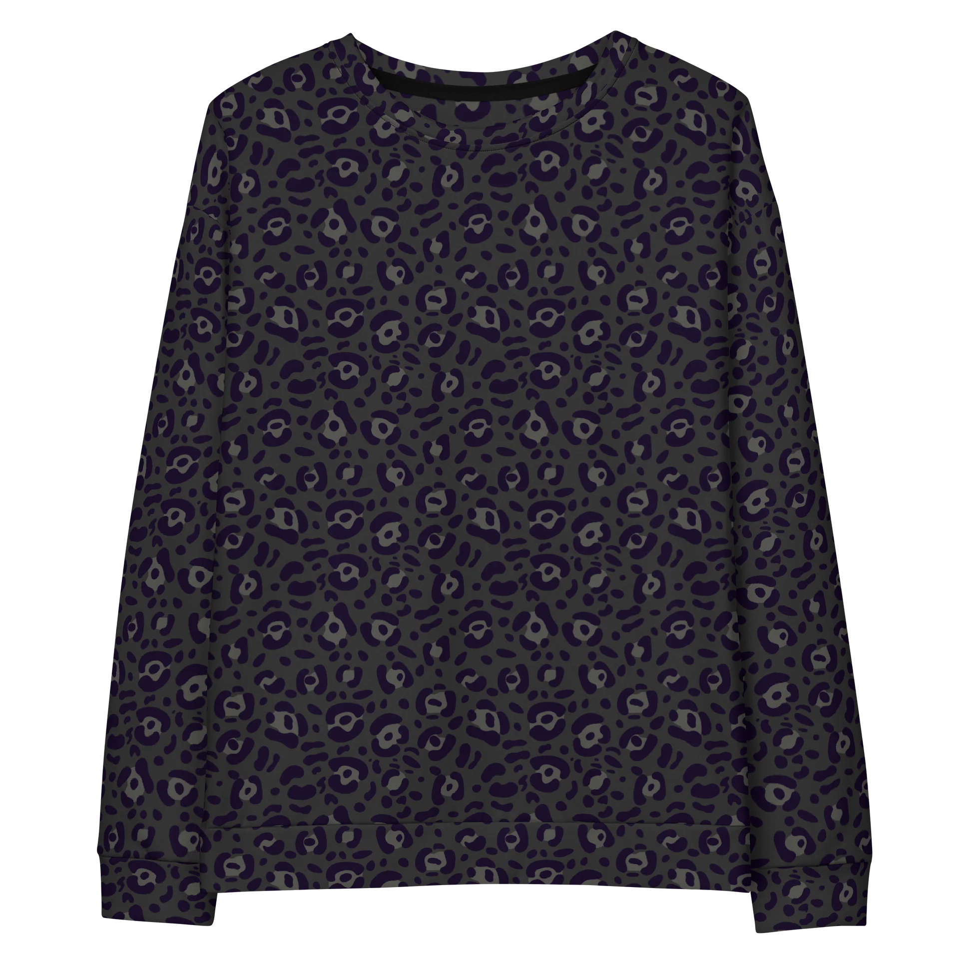 Comfortable Cotton Sweatshirt with Bold Leopard Print product image (1)
