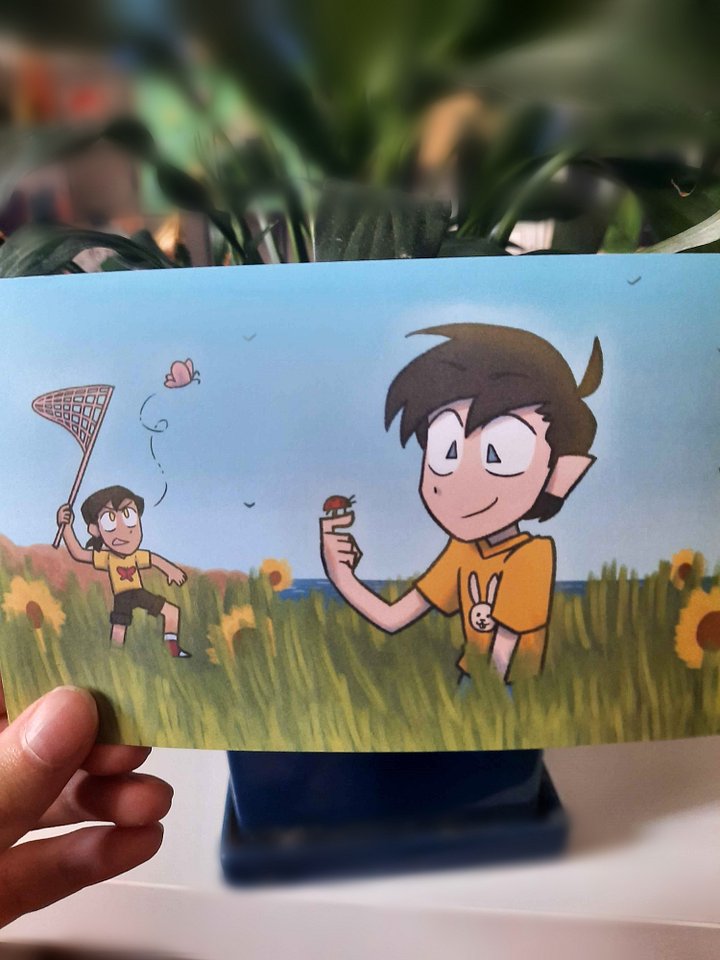 Dan and Ruby Childhood Print product image (1)