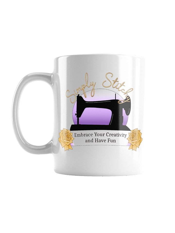 Simply Stitchy "Embrace Your Creativity and Have Fun" Mug product image (1)
