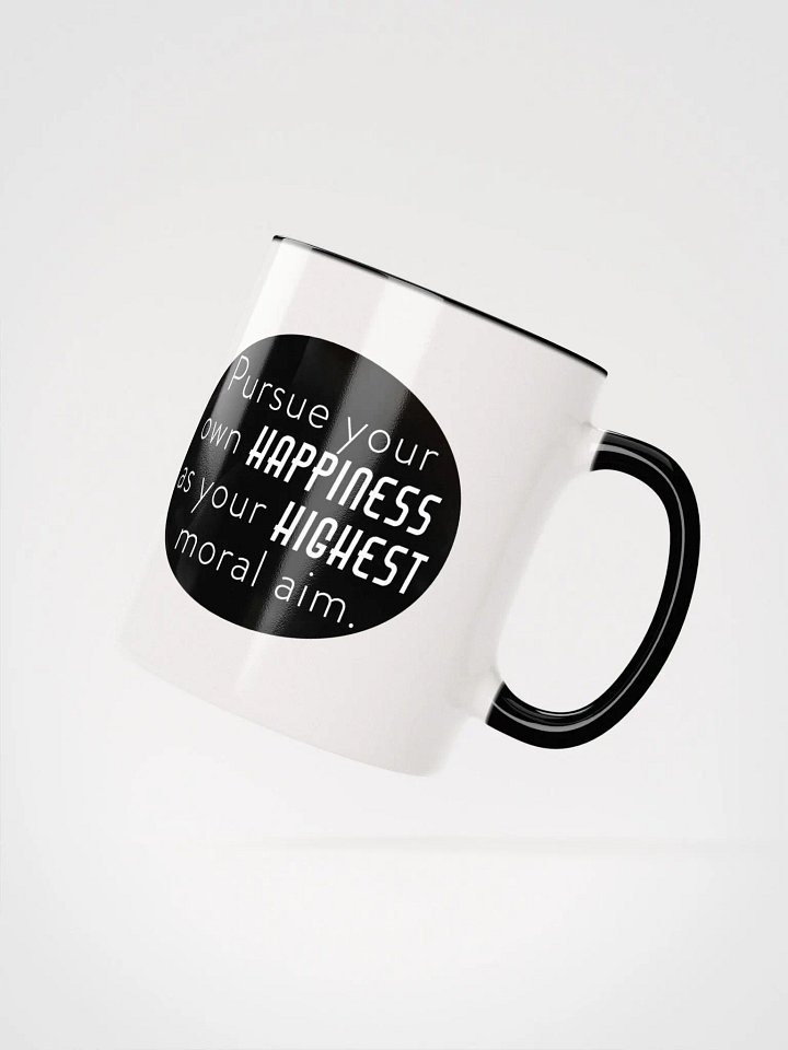 Pursue Happiness Mug - The Official Yaron Brook Show Merchandise product image (2)