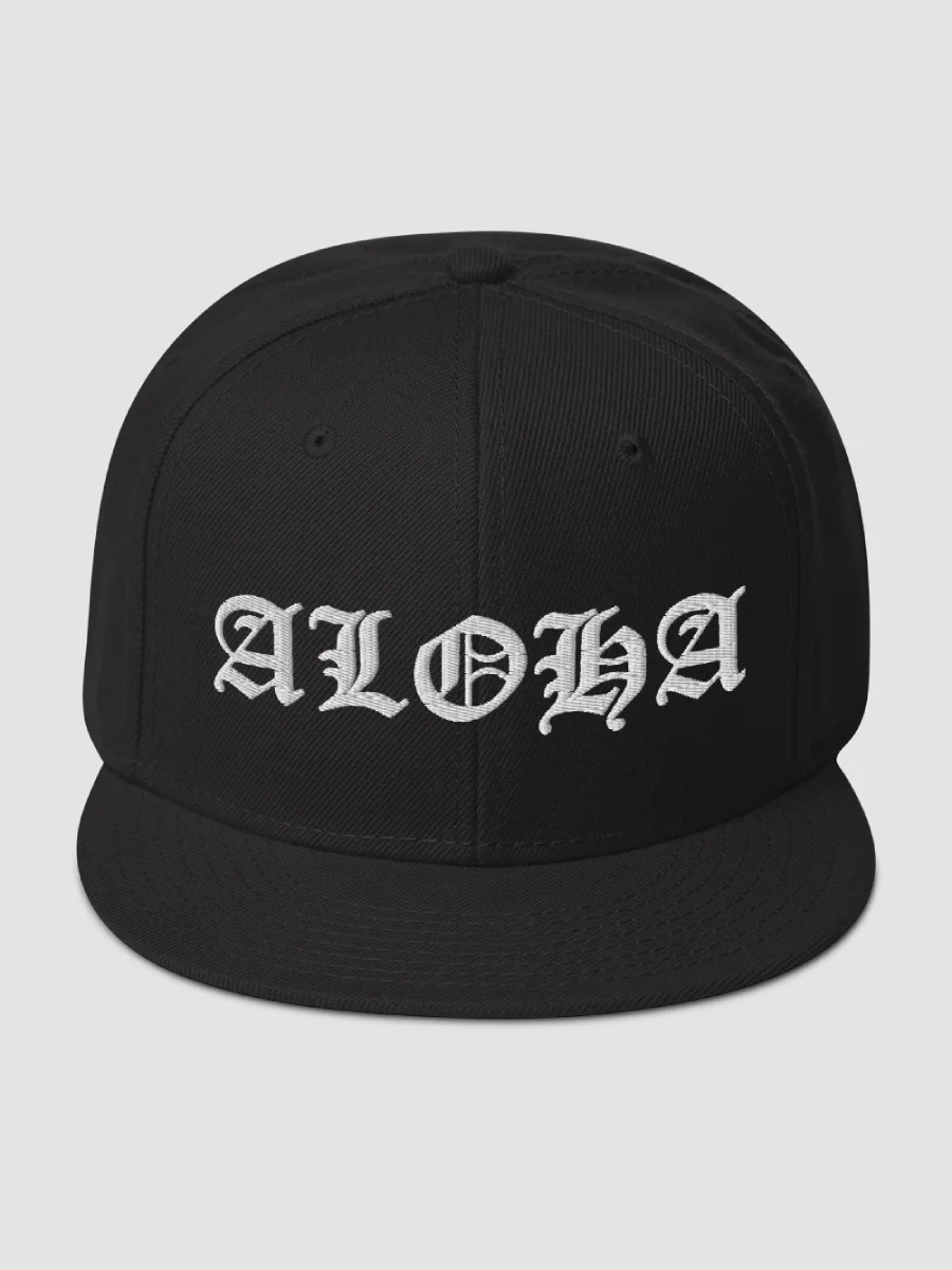 Ohana Snapback Baseball Cap OE product image (2)