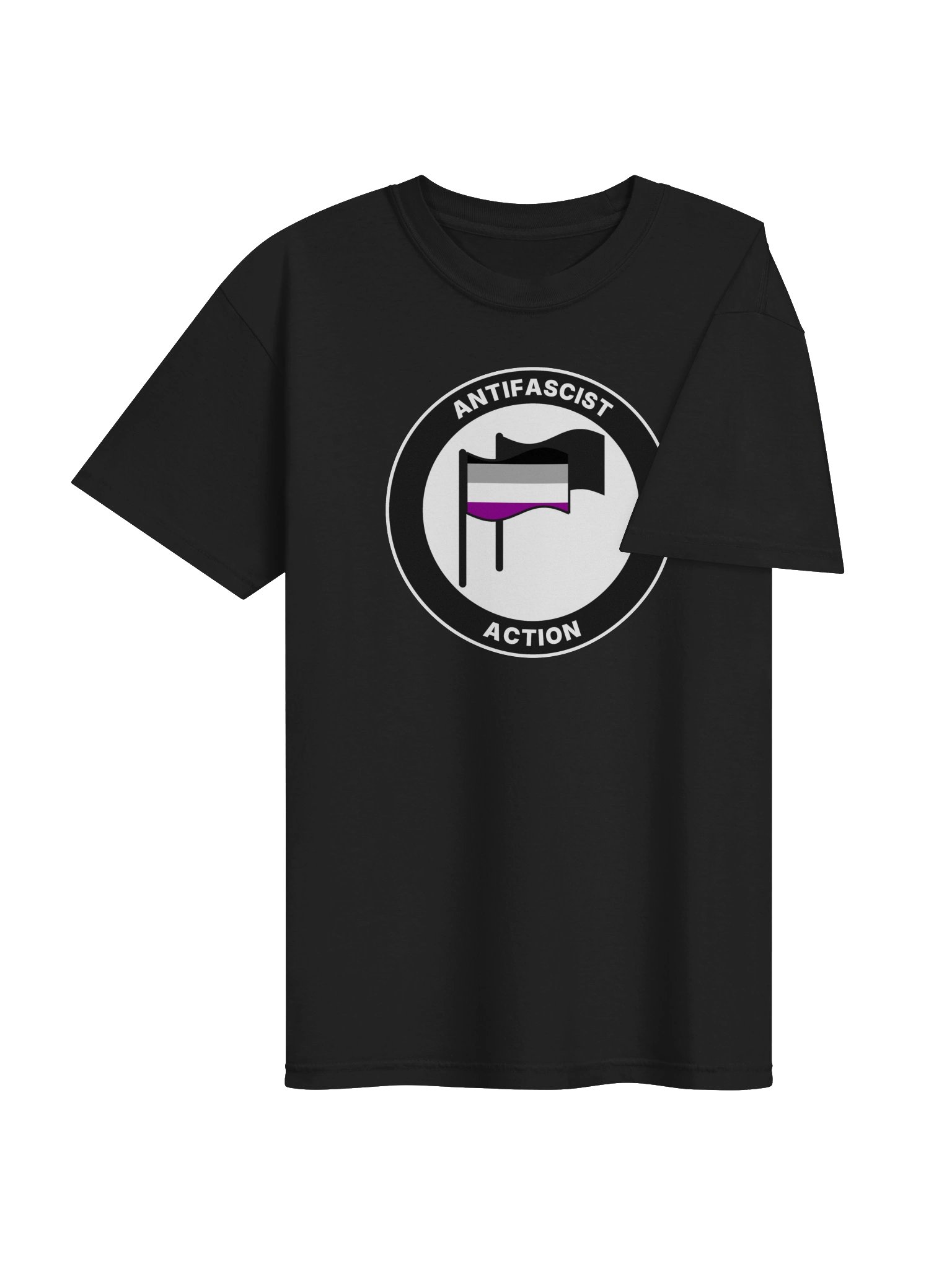 Antifa / Asexual Pride T-Shirt product image (4)