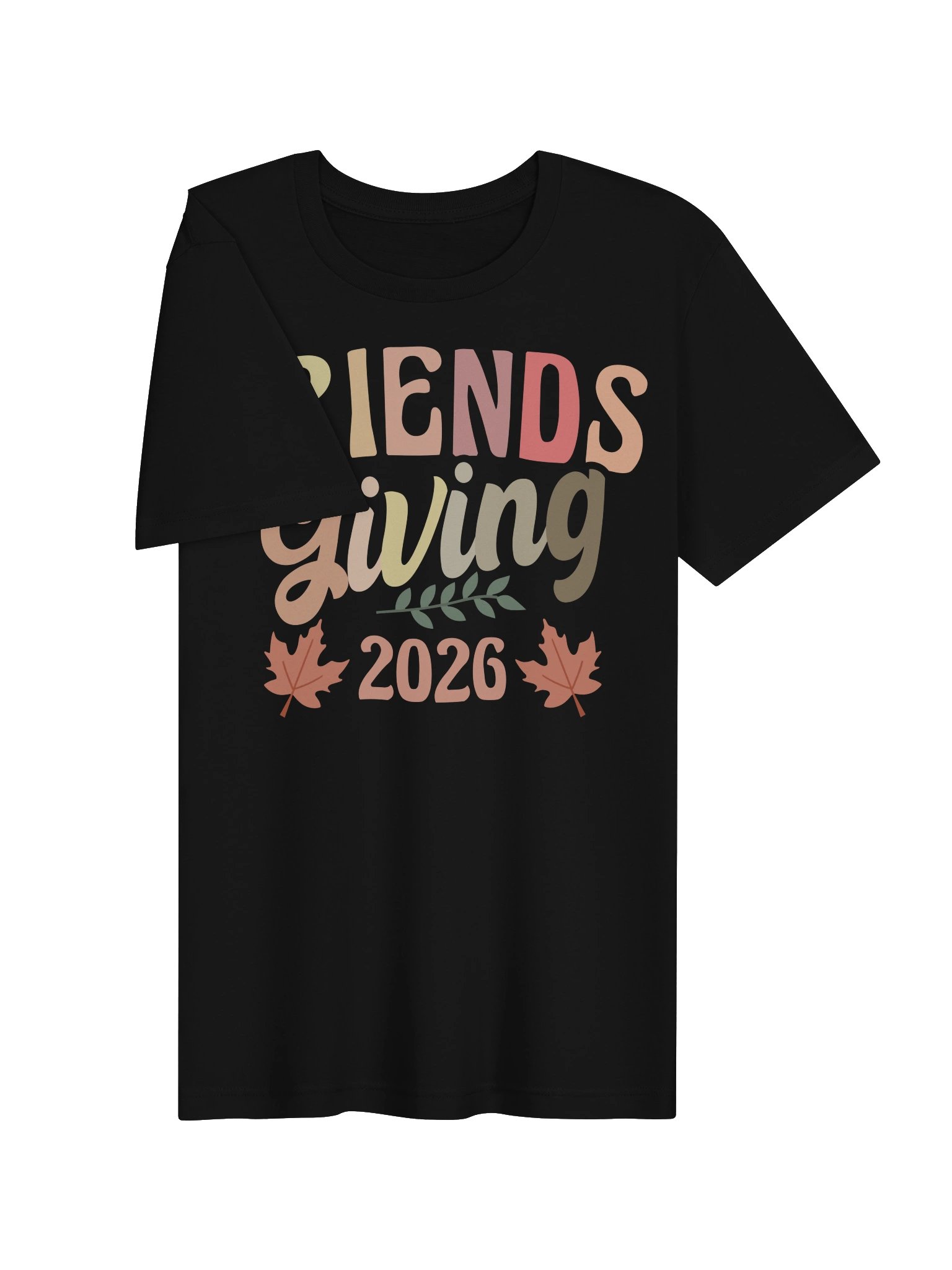 Friendsgiving 2026 Shirt, Fall Thanksgiving Graphic Tee, Friendsgiving Party Outfit product image (25)
