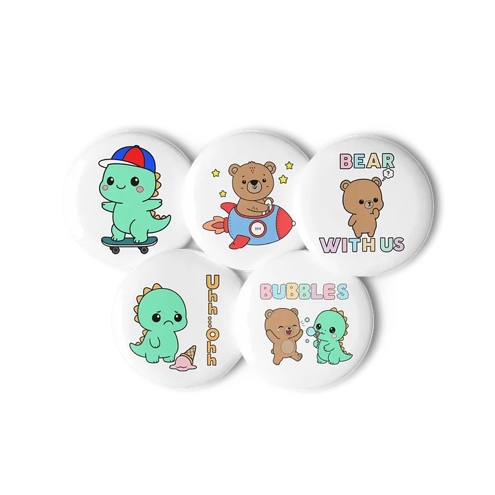 Bear with us Badges product image (2)