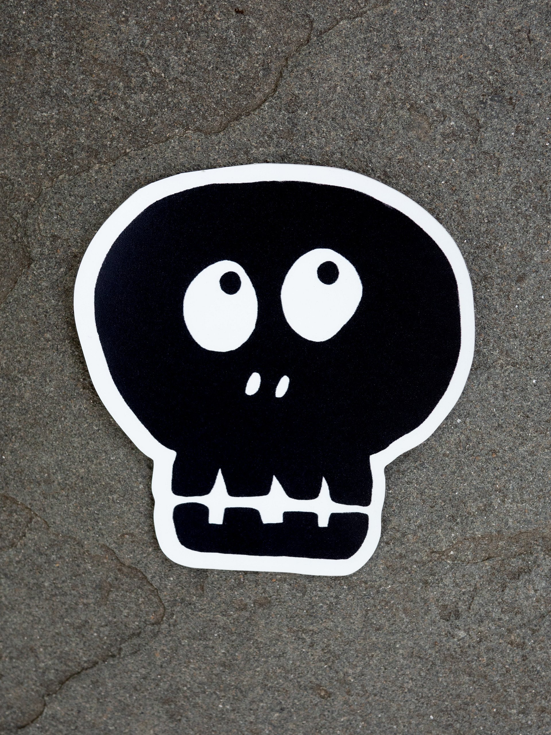 VINYL STICKER - SKULL 01 product image (1)