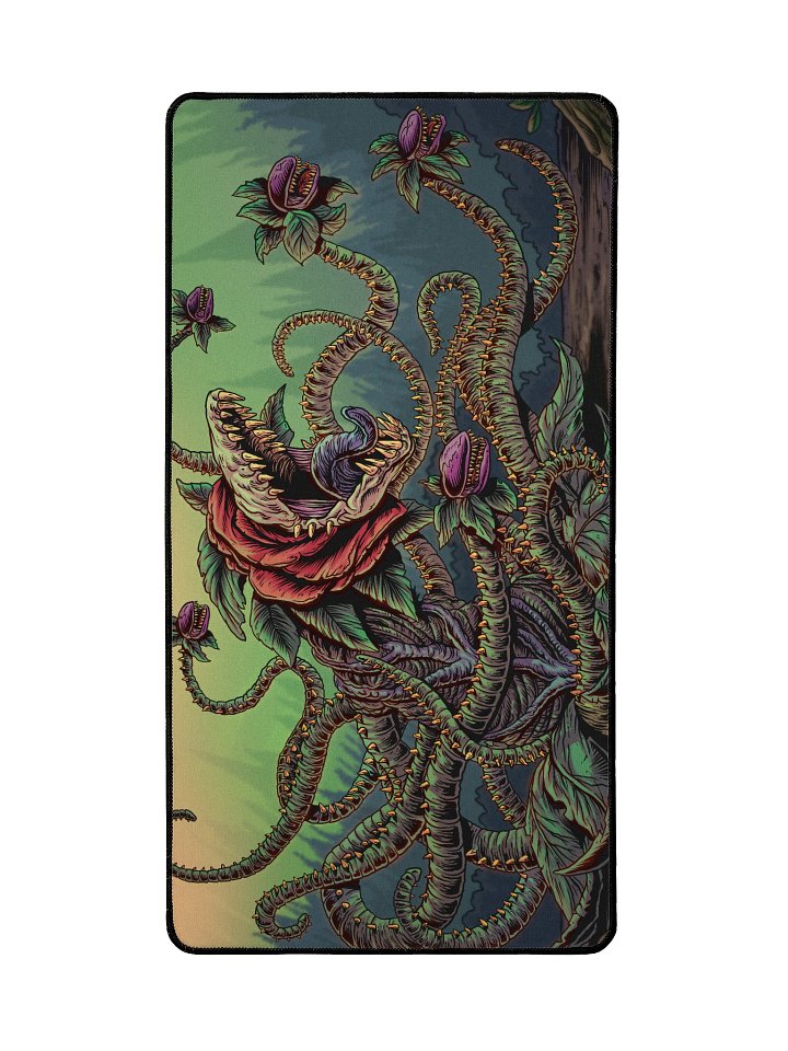 'Plant' Hand Drawn Playmat by DarkSideTokens! product image (2)