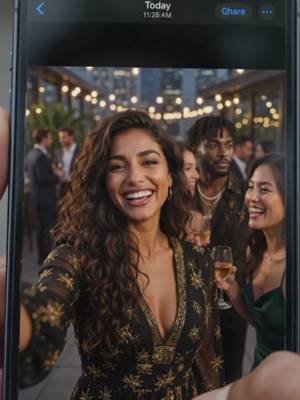 He was in the photos before she even noticed him… This sounds like a secret night in Dubai… 🌙 LAYALI REMIX | ليالي Full song now on YouTube. Streaming June 21. #LayaliRemix #DubaiNights #ArabicAfrobeat #Fyp #TrendingVideos  Which moment did you notice him? 👀