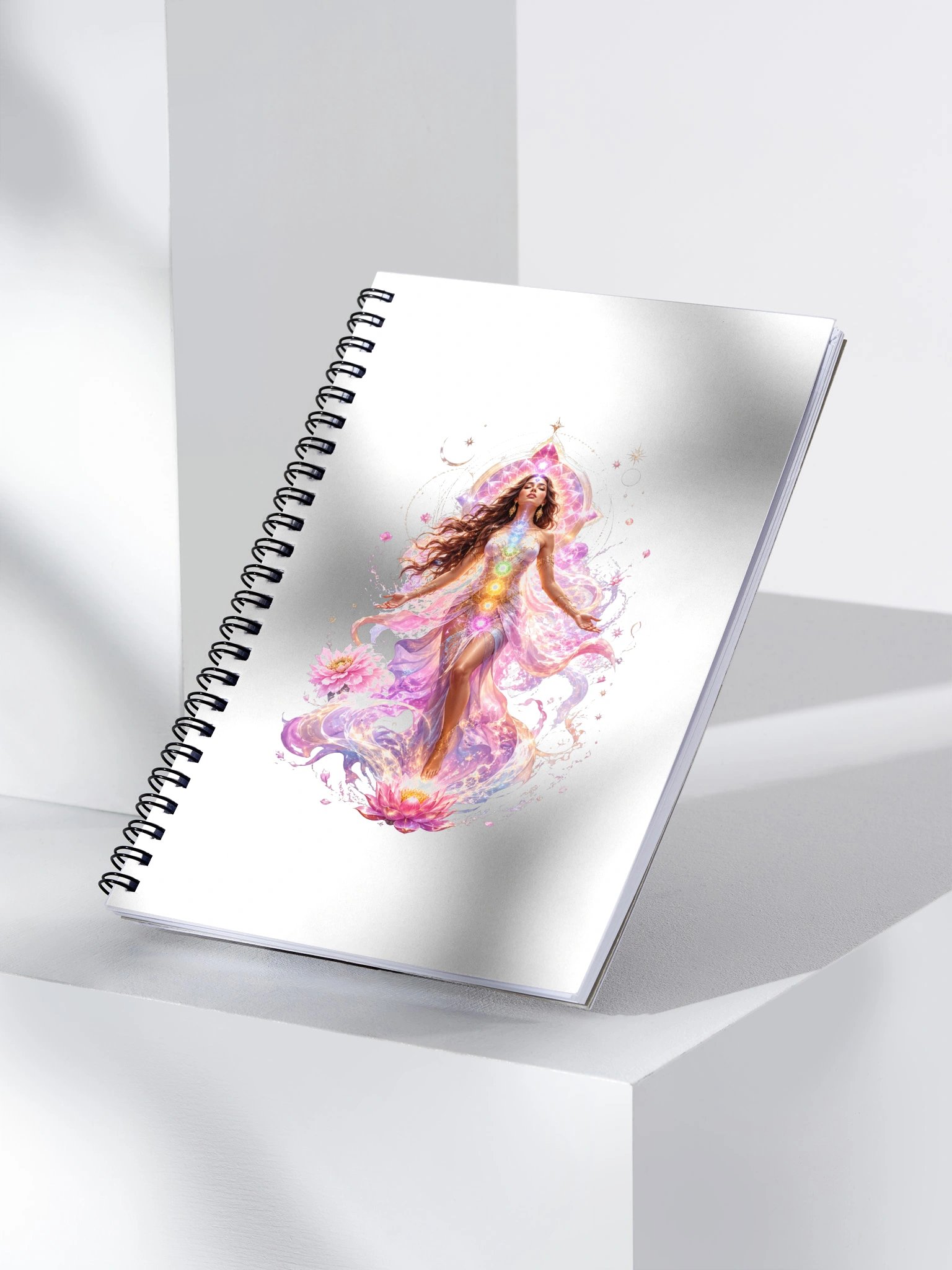 Cosmic Chakra Spiral Notebook product image (3)