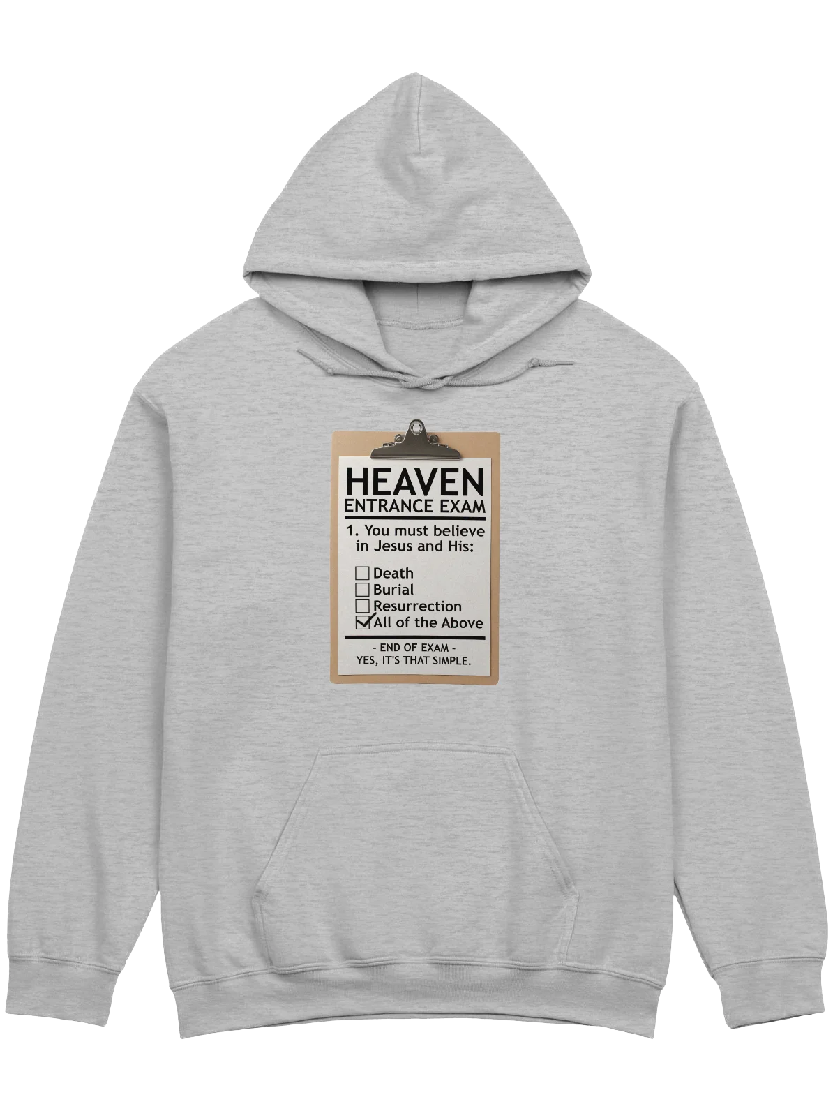 Heaven Entrance Exam Hoodie product image (1)