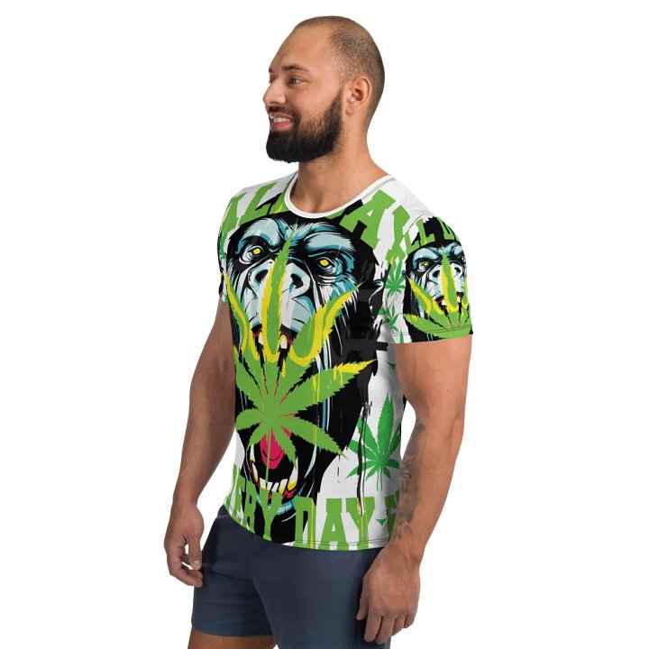 Gorilla Warfare W | All-Over Print Athletic T-Shirt product image (2)