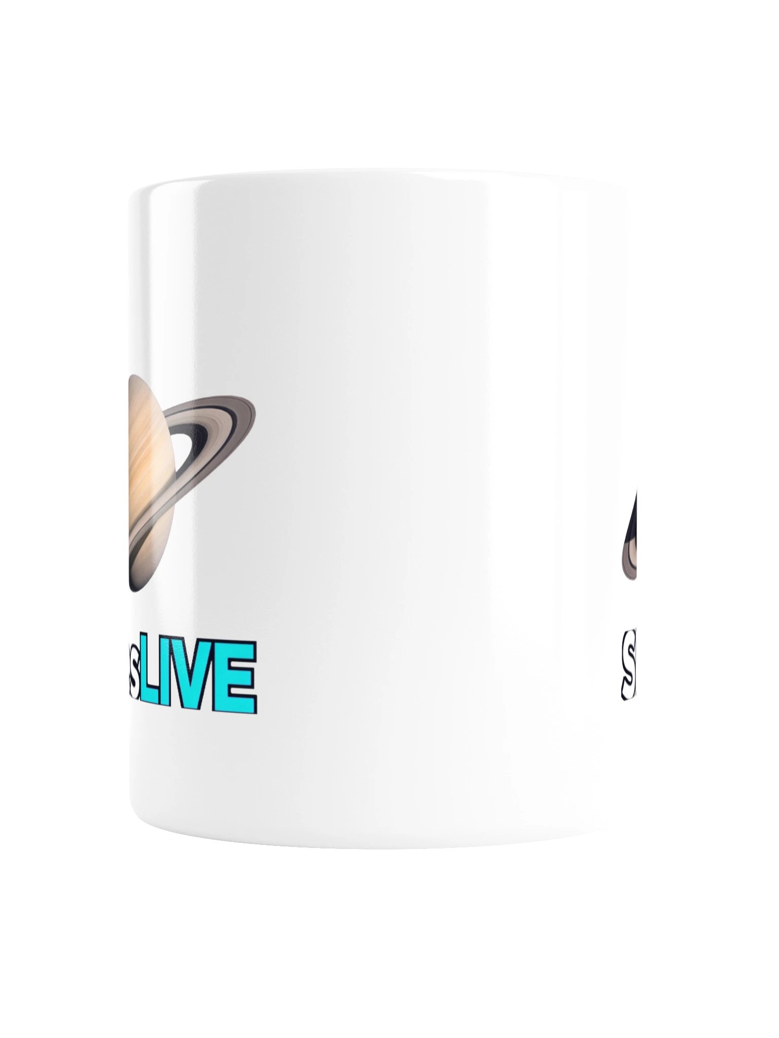 SkiesLIVE Saturn Mug (White) product image (2)
