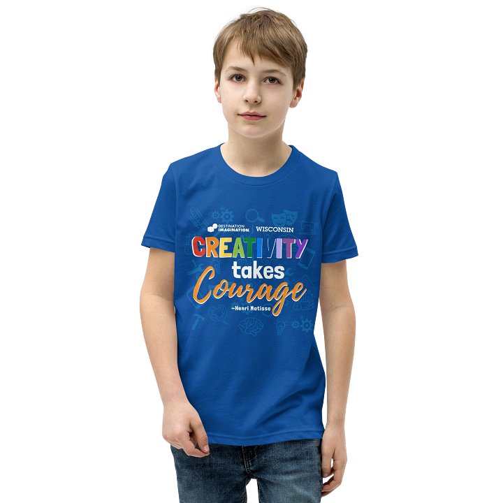 Courageous Creativity Youth T-Shirt product image (1)