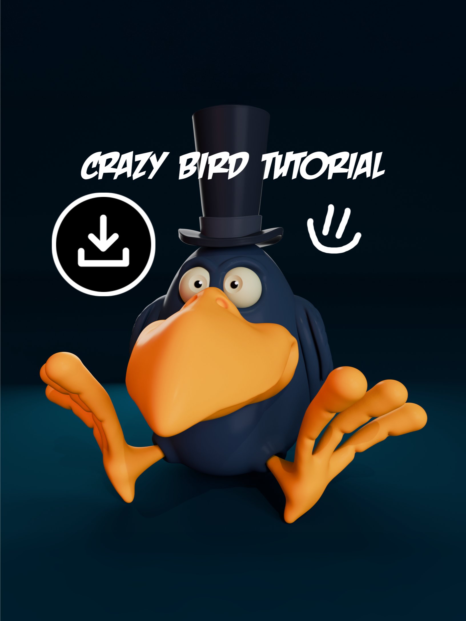 CraZZZy Bird - zBrush Tutorial product image (1)
