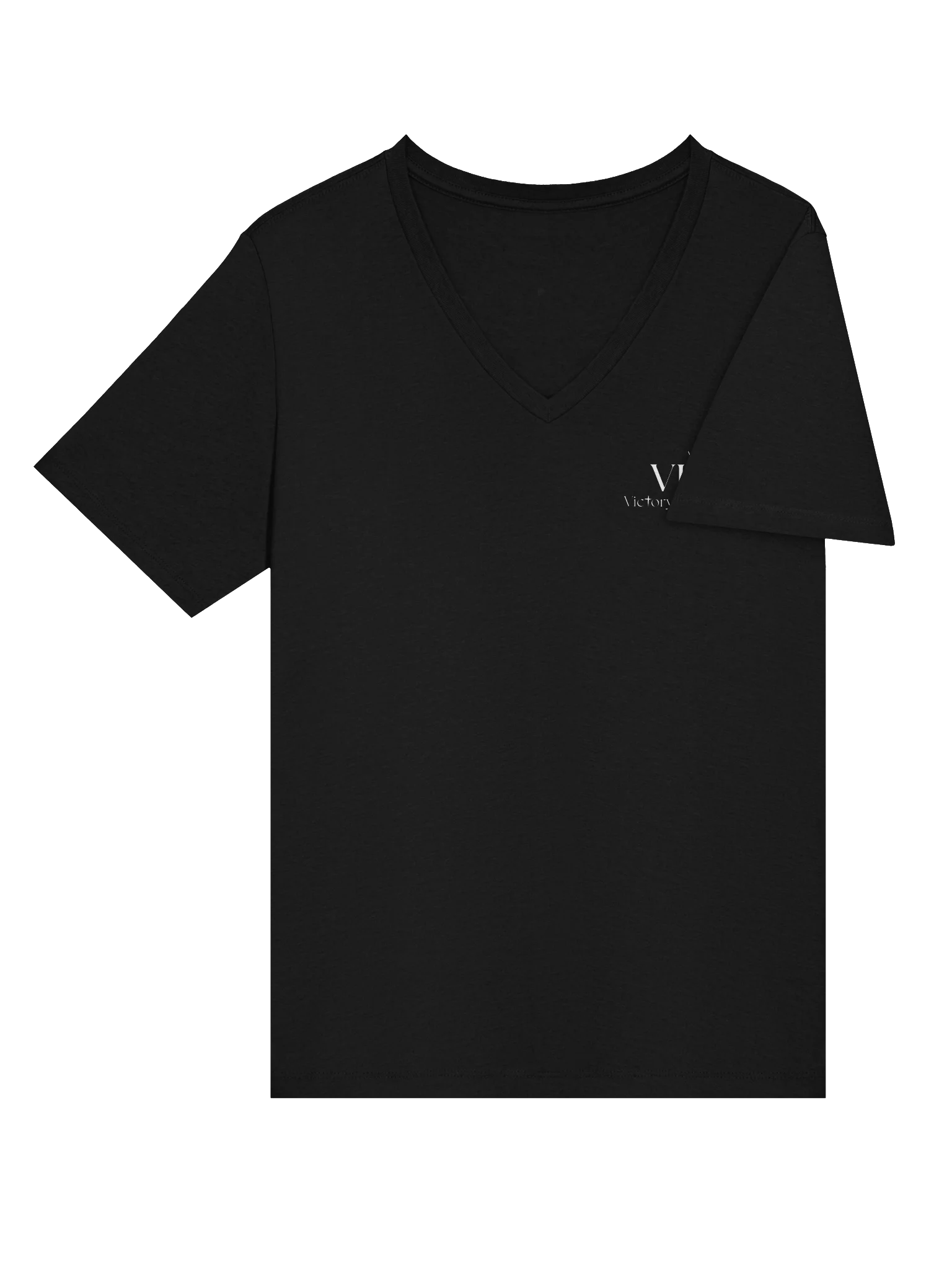VIP Victory in Prayer Relaxed Clothed in Faith Womens V-Neck Tee product image (4)