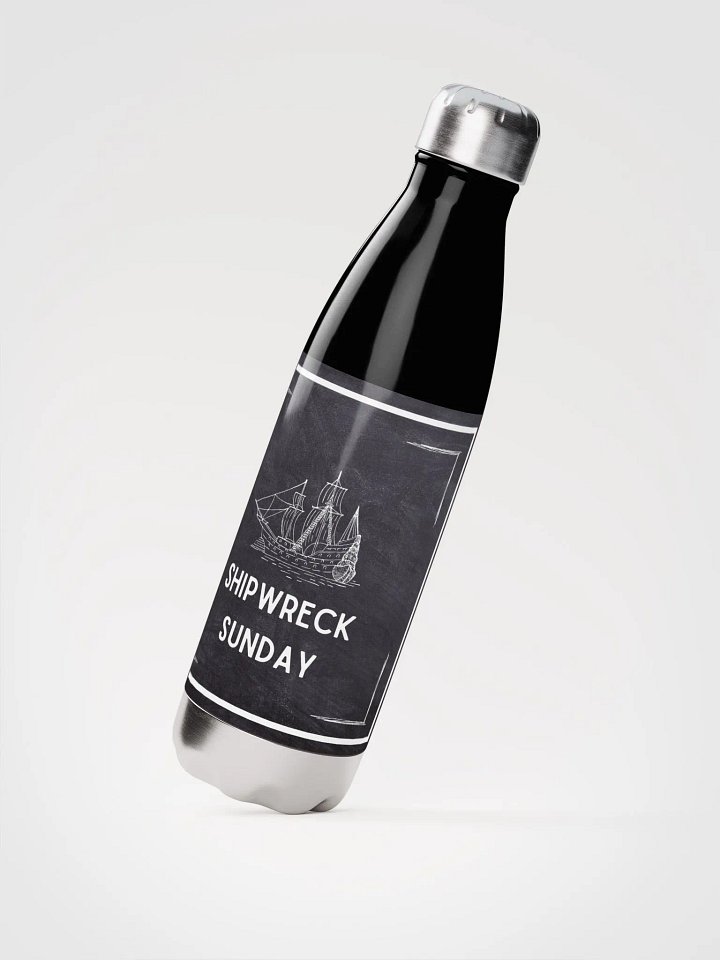 Shipwreck Sunday Stainless Steel Water Bottle product image (2)
