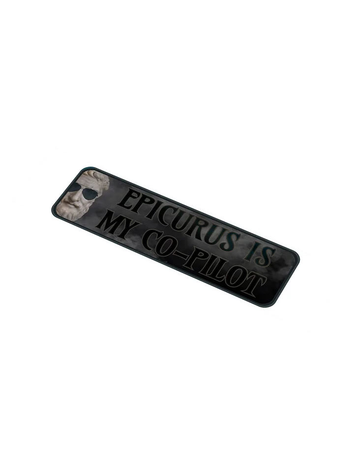 Epicurus Is My Co-Pilot (Sticker) product image (1)