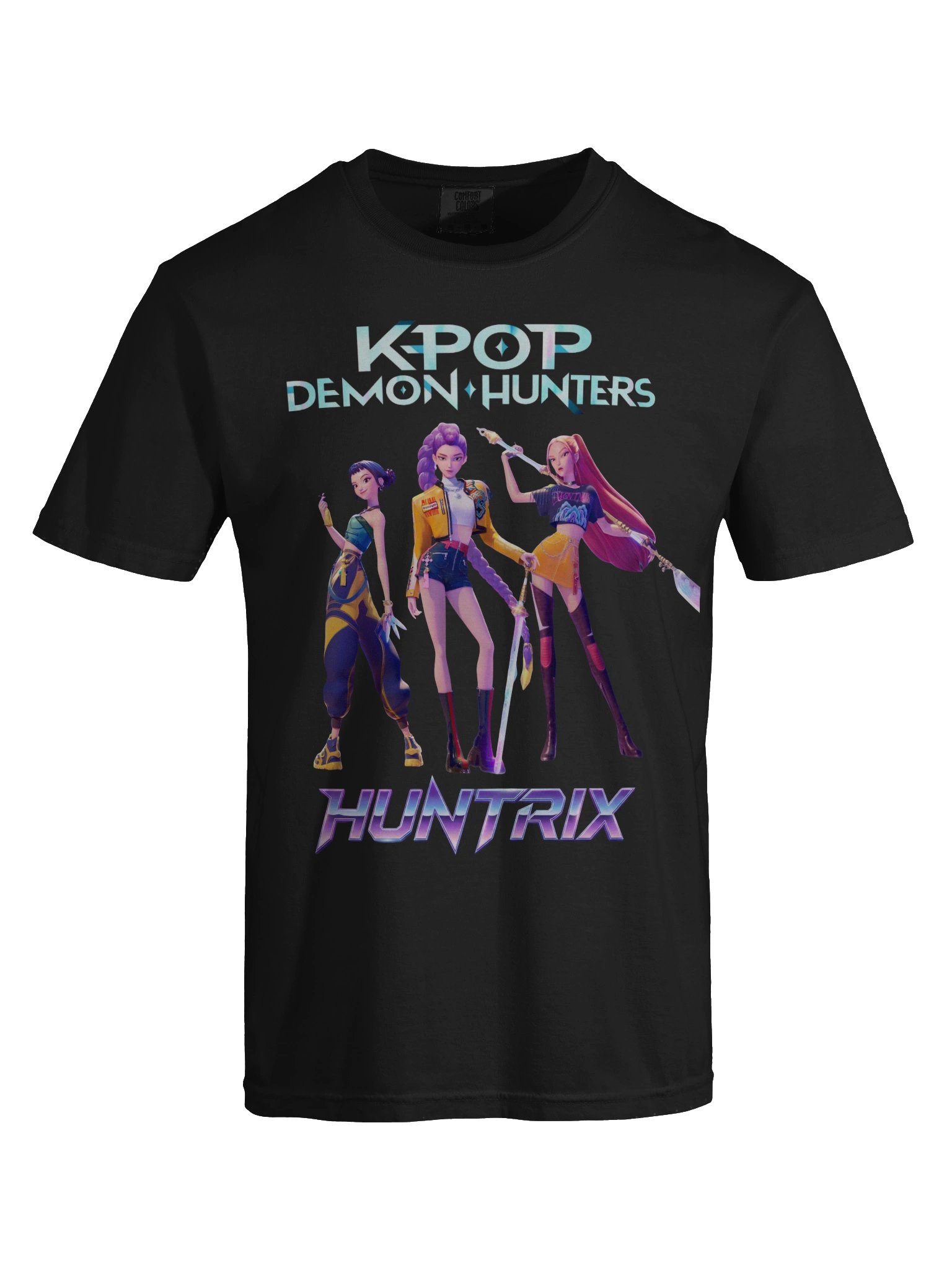 HUNTRIX Demon Hunters K-Pop MALE T-Shirt product image (7)