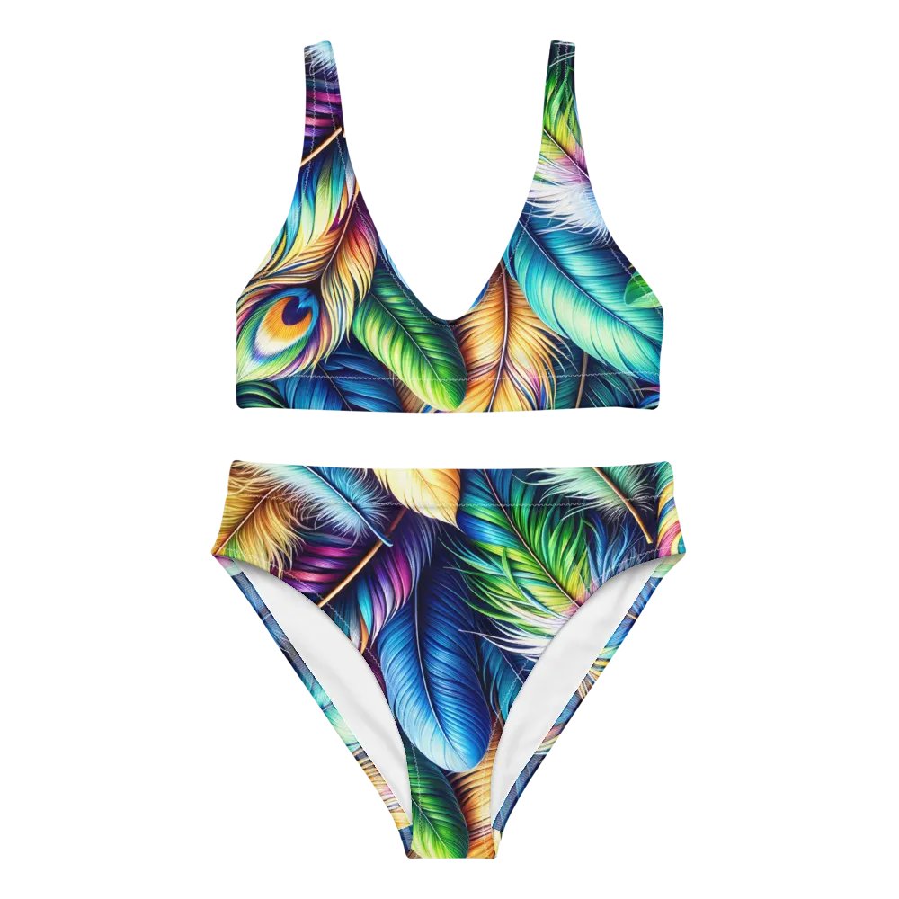 Vibrant Feather Symphony Bikini product image (9)
