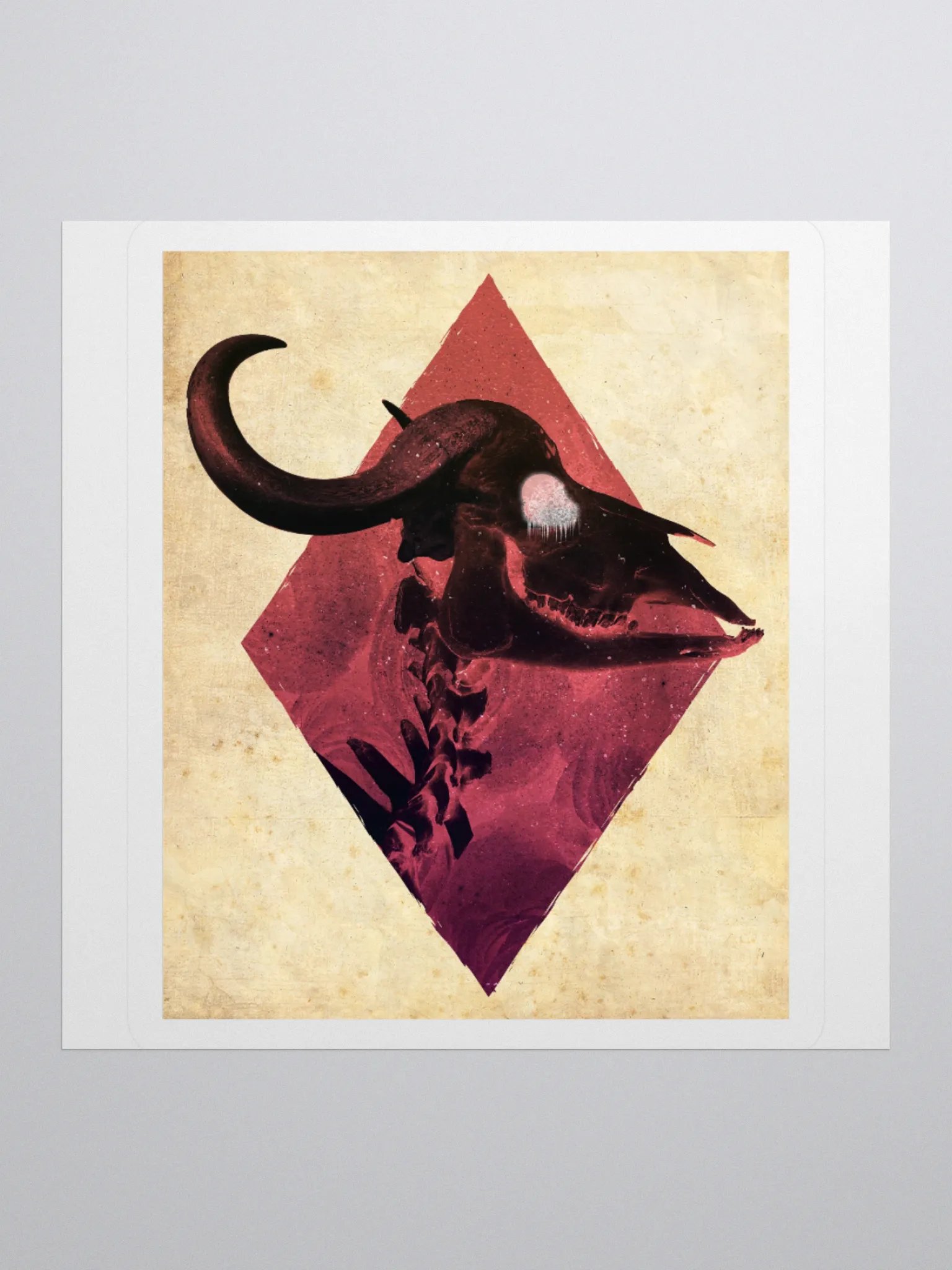 Devil if Fine Sticker product image (2)