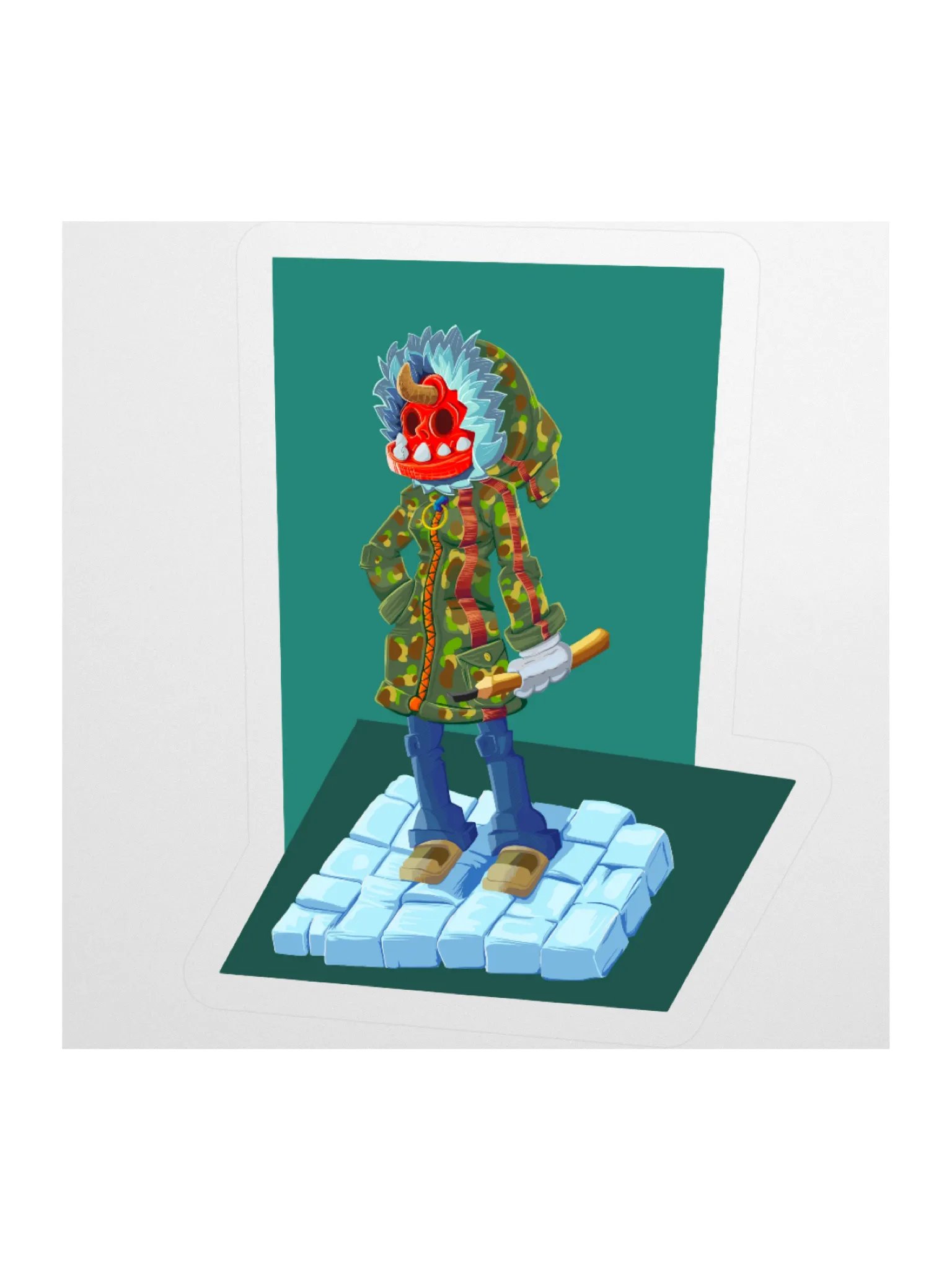 A snowy Tengu product image (3)
