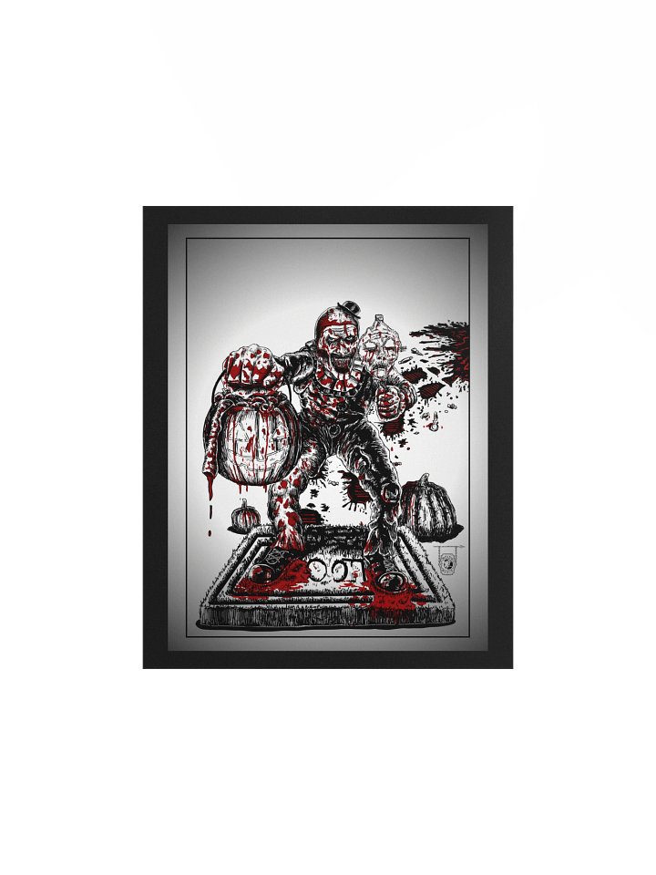 Trick or Treat with Art the Clown- Poster Print (Bloody Version) product image (2)