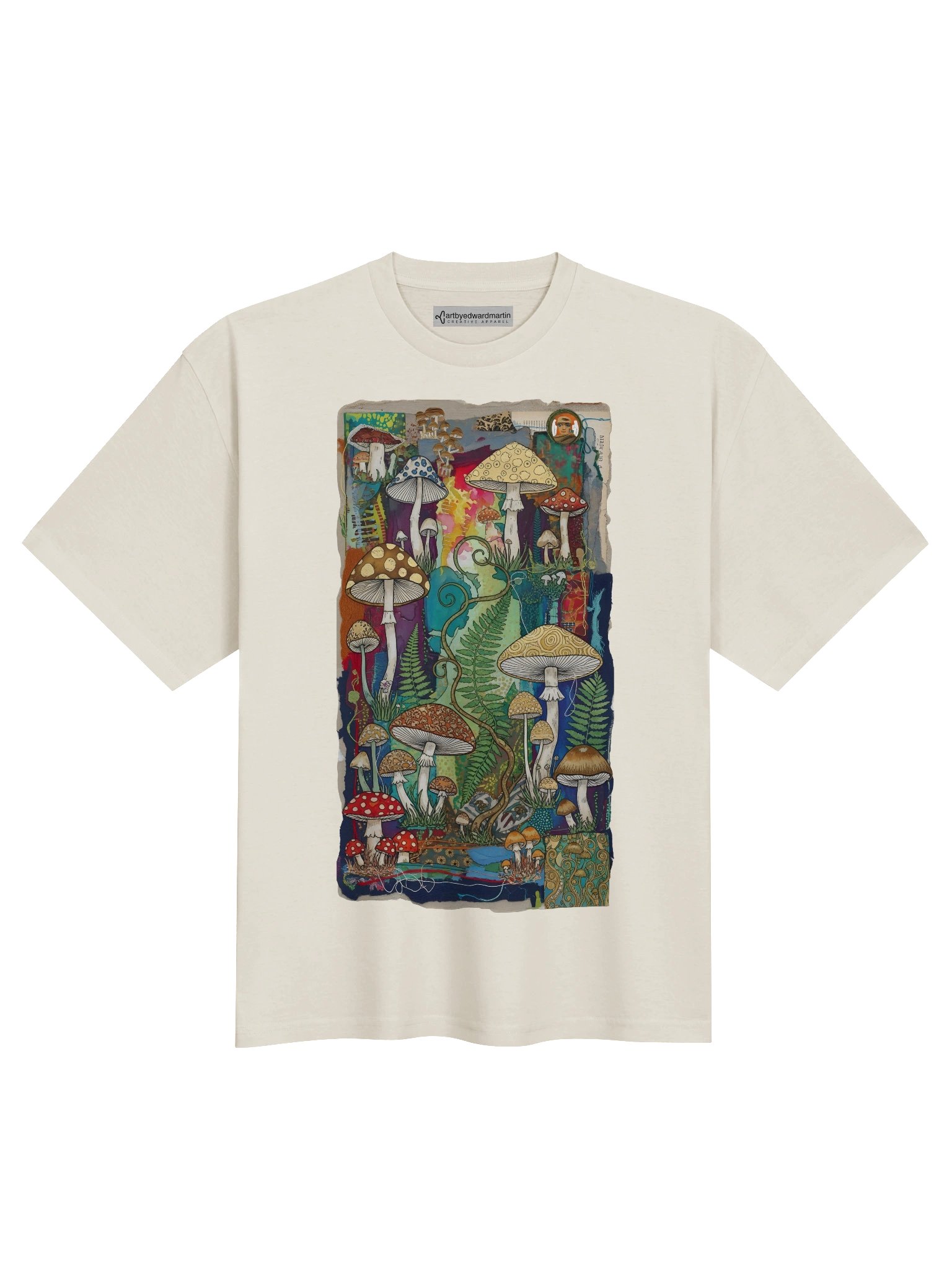 The Mycelium Muse Oversized Tee product image (1)