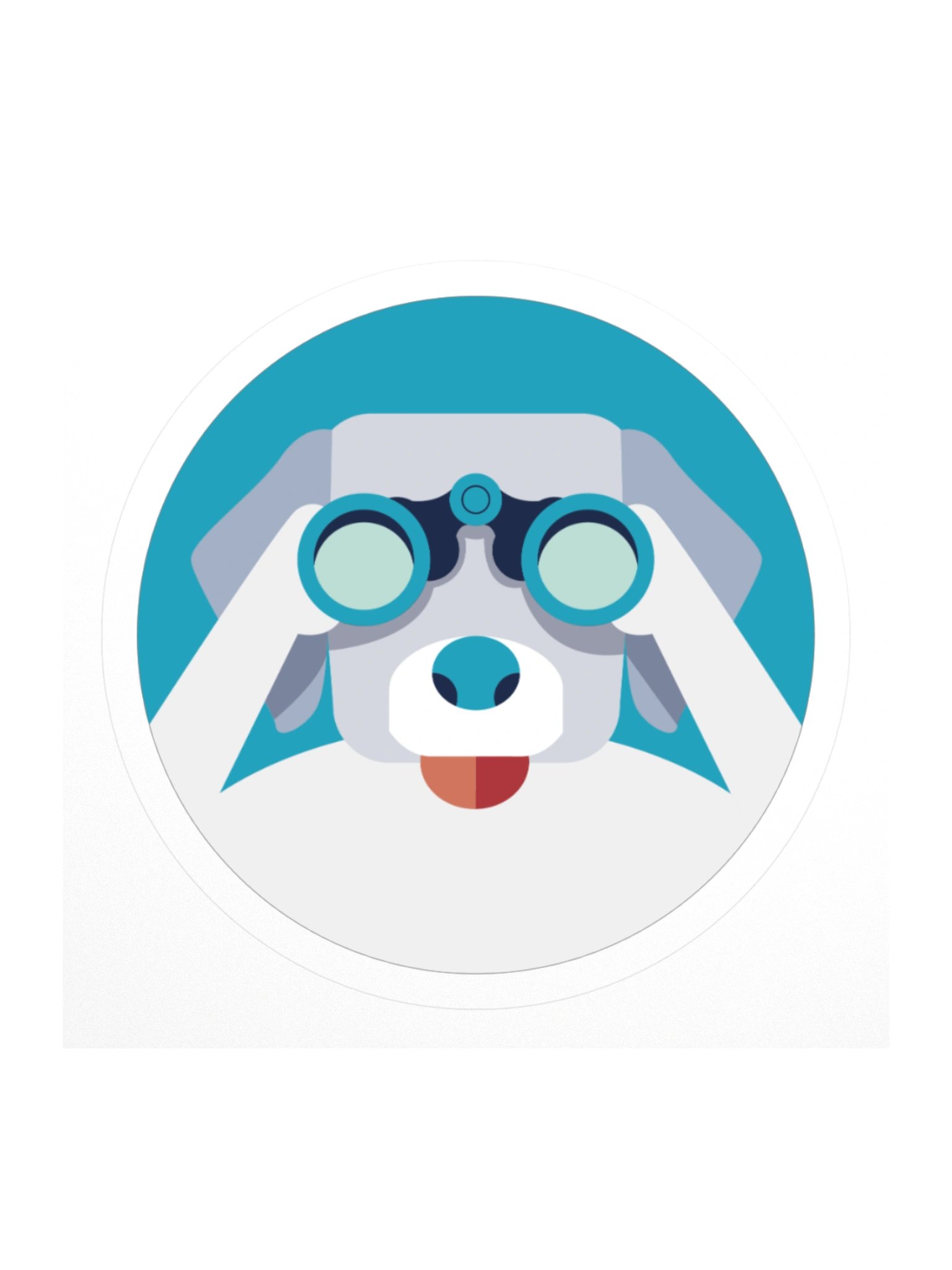 Kuvasz Uptime Kiss Cut Sticker product image (3)