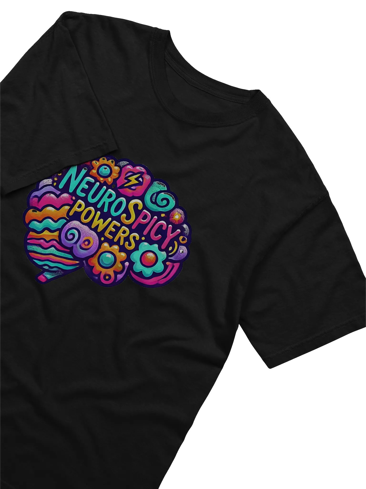Neurospicy Powers T-Shirt product image (9)