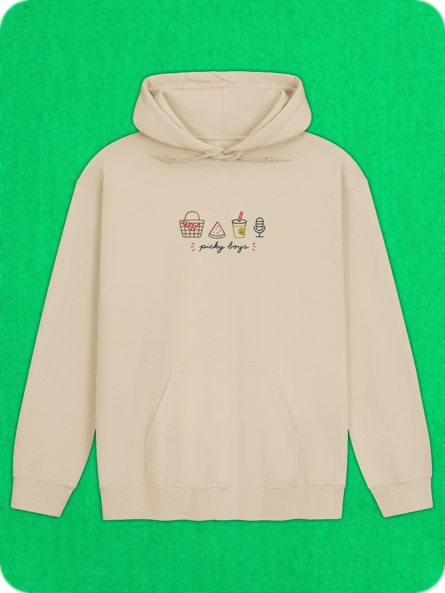 Summer Embroidered Hoodie (6 Colors) product image (3)