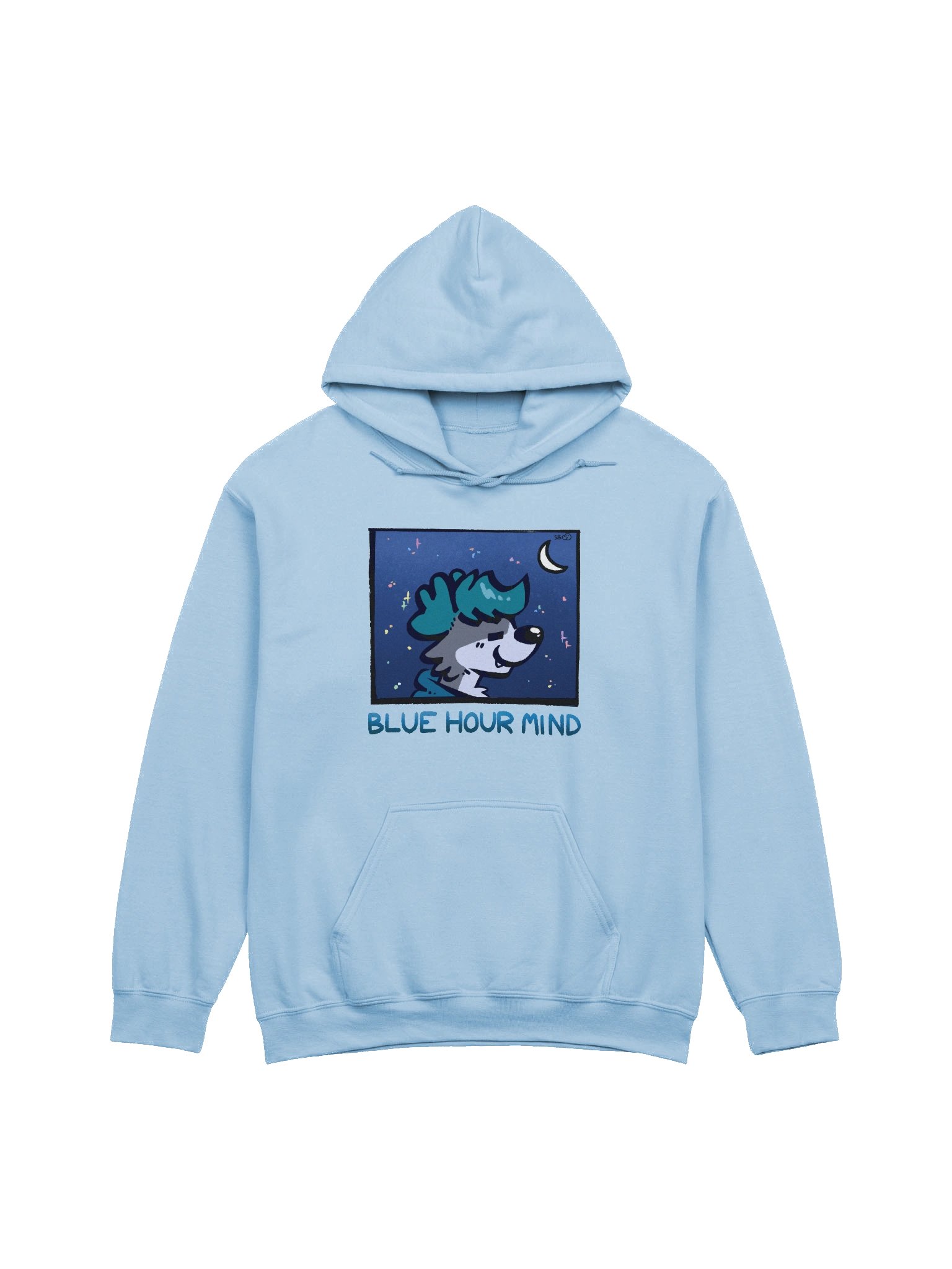 Blue Hour Mind Hoodie product image (9)