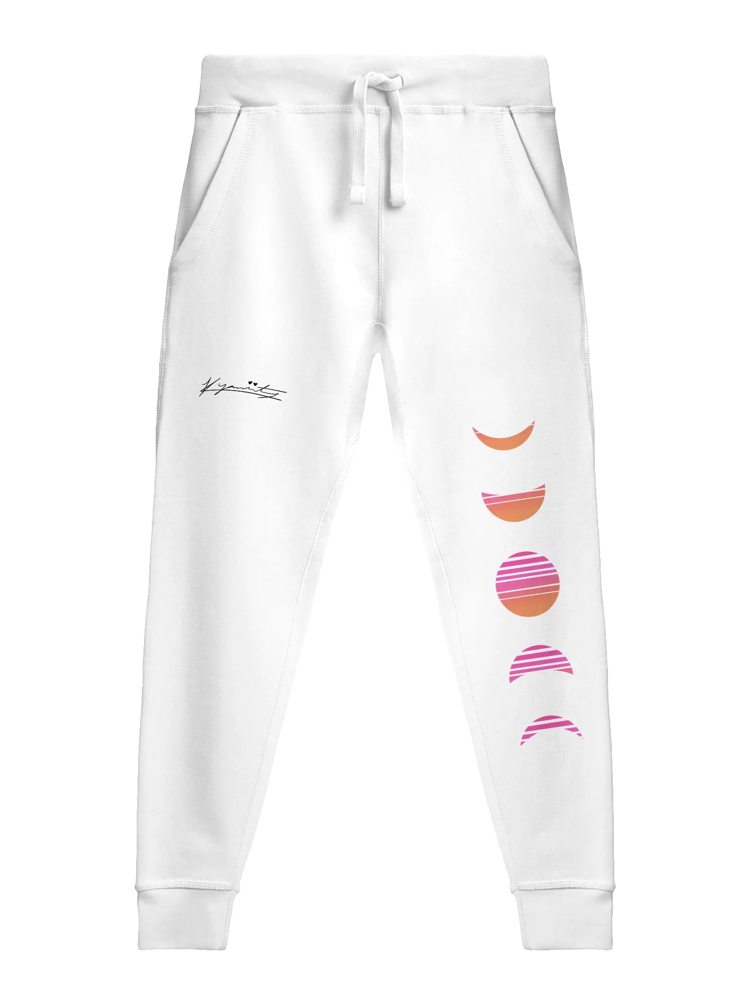 Sunset Joggers WHITE product image (1)