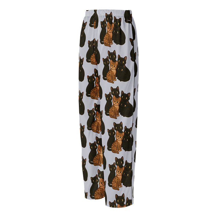 Chic Catlady: Silky All-Over Print Women's Pajama Pants product image (3)