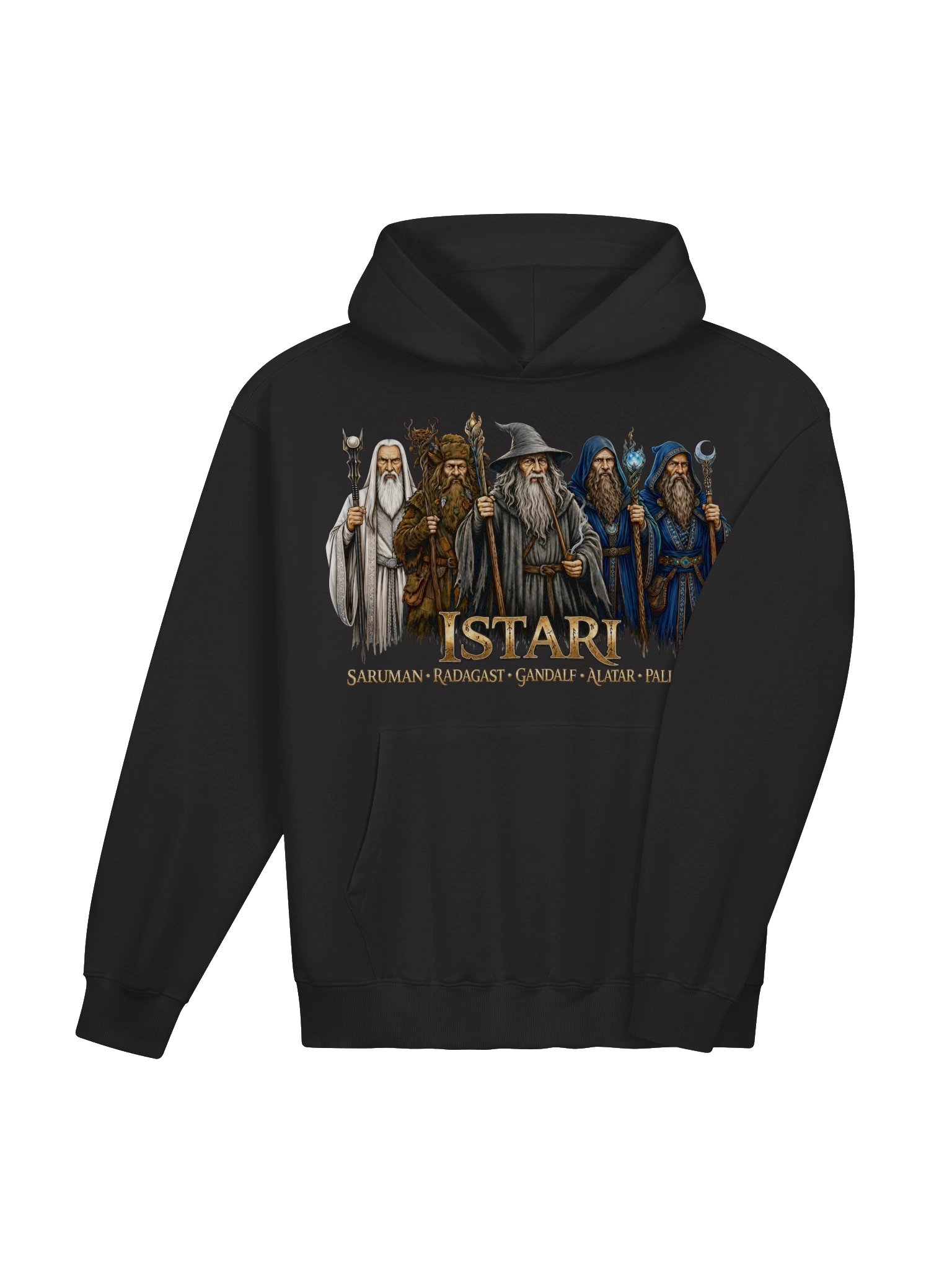 The Incarnate Emissaries: Five Veils of the Invisible Will - Premium French Terry Hoodie (Unisex) product image (4)