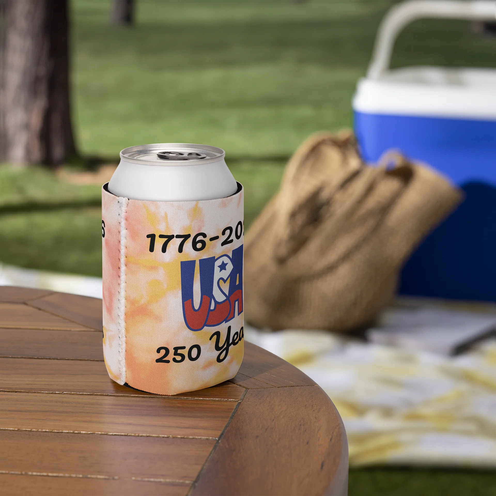 "U.S." Patriotic Coozie Can Cooler - Limited Edition product image (6)