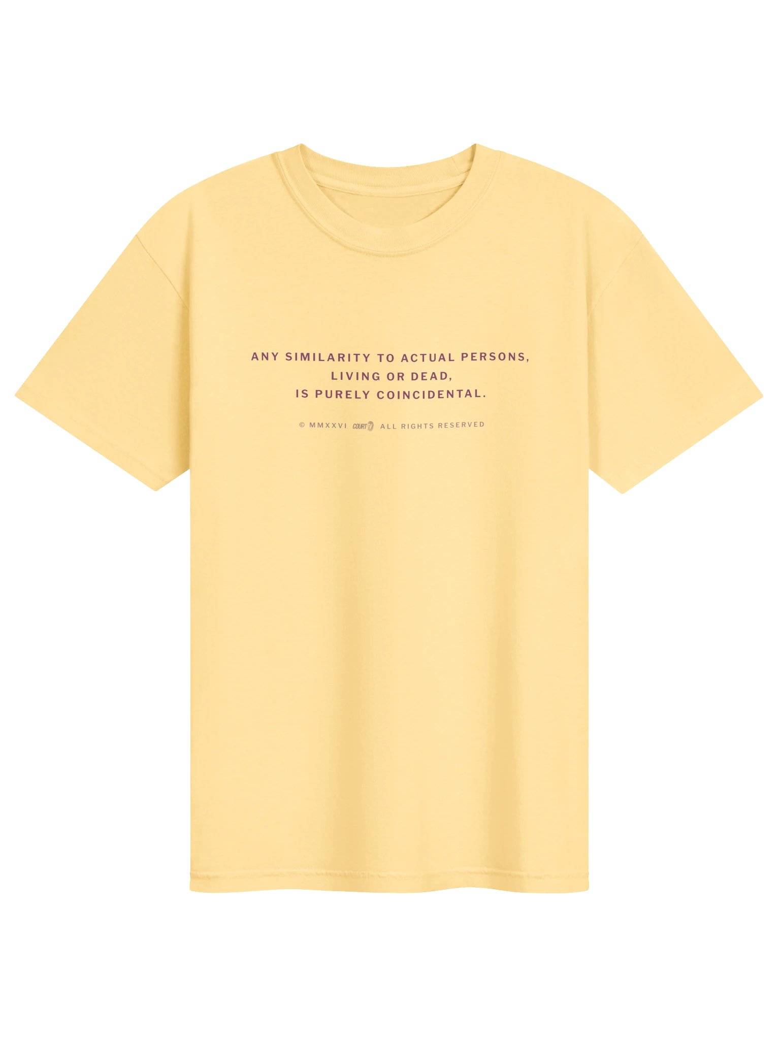 Any Similarity to Actual Persons T-Shirt product image (1)