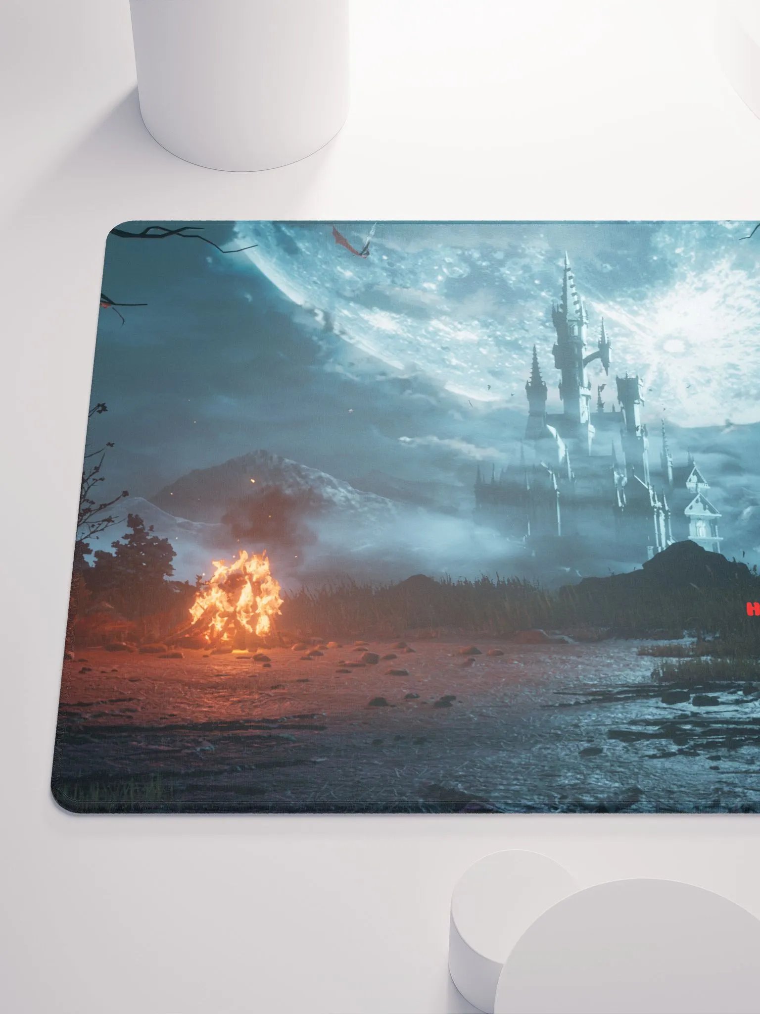 Moonlit Castle Gaming Mouse Pad product image (6)