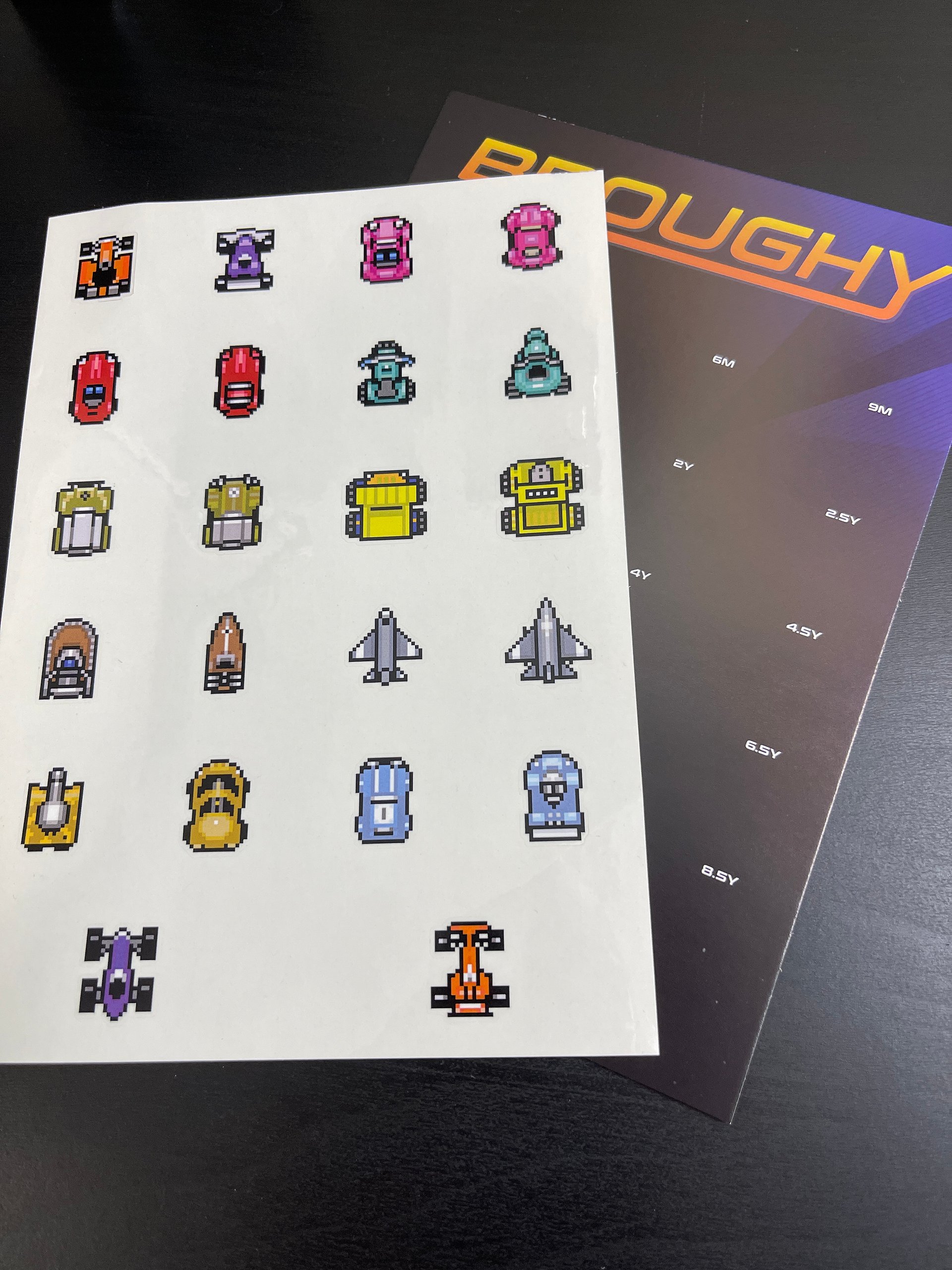 Sub Badges Sticker Sheet product image (2)