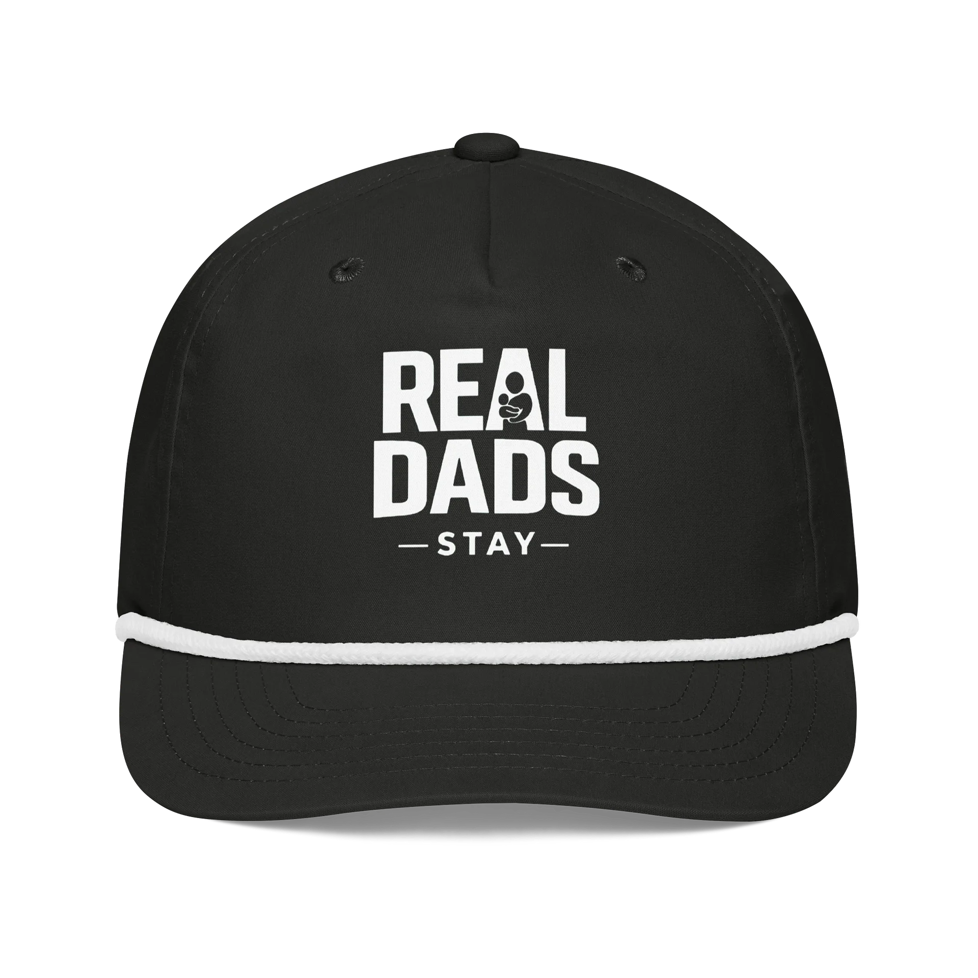 Real Dads Stay Golf Rope Cap product image (1)