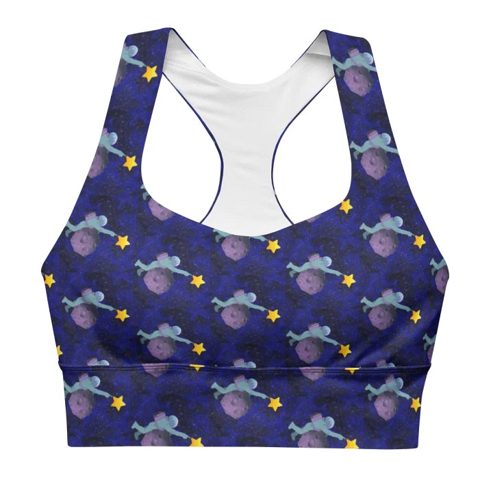 Reach for the Stars longline sports bra product image (1)