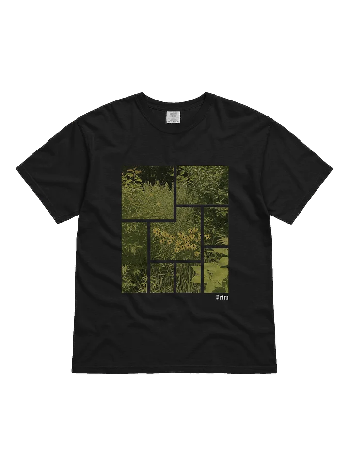 Garden Bliss Heavyweight Tee Black product image (1)