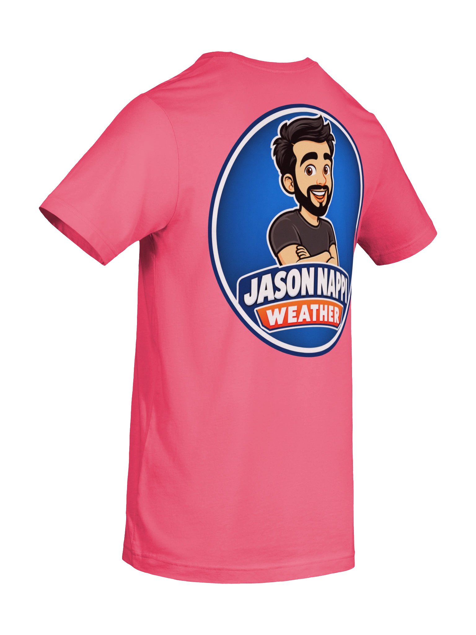 Jason Nappi Weather Signature Logo Tee Pink product image (8)