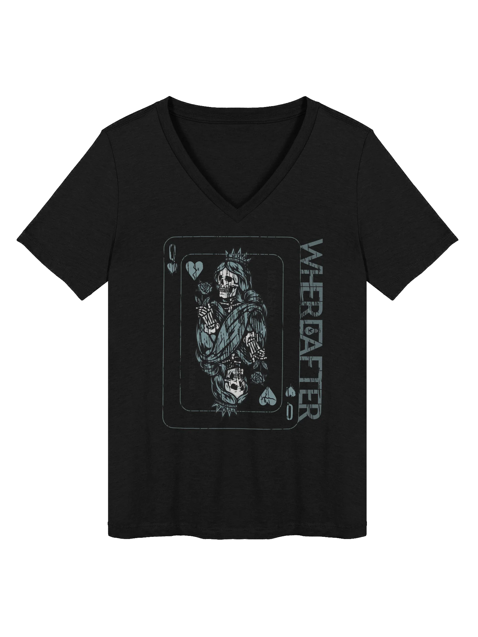 Queen of Hearts Women's V-Neck product image (1)
