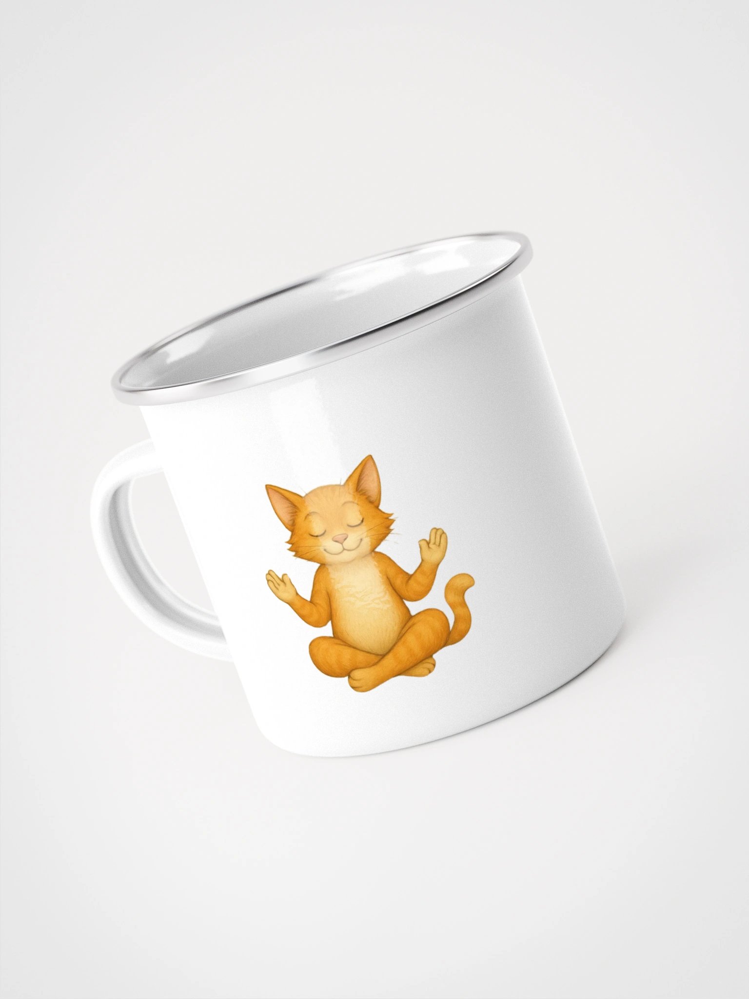 Vaikauri Cat Enamel Mug product image (4)