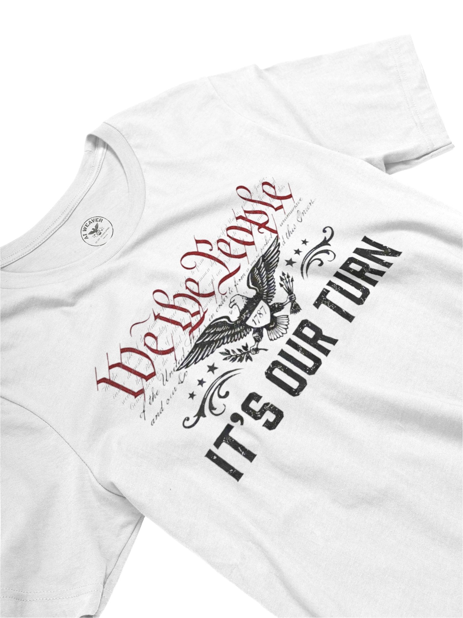 The "We The People" Vintage Constitution Tee product image (1)