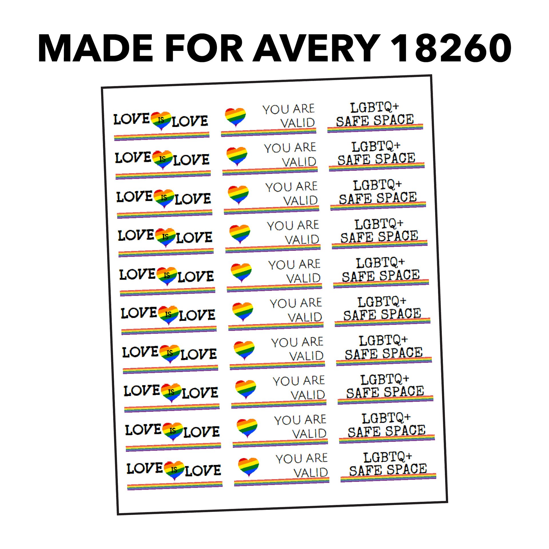 Affirming Sticker Kit product image (3)