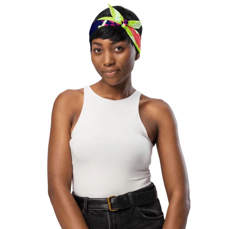 “Love Amore Amor” All-Over Print Bandana product image (3)