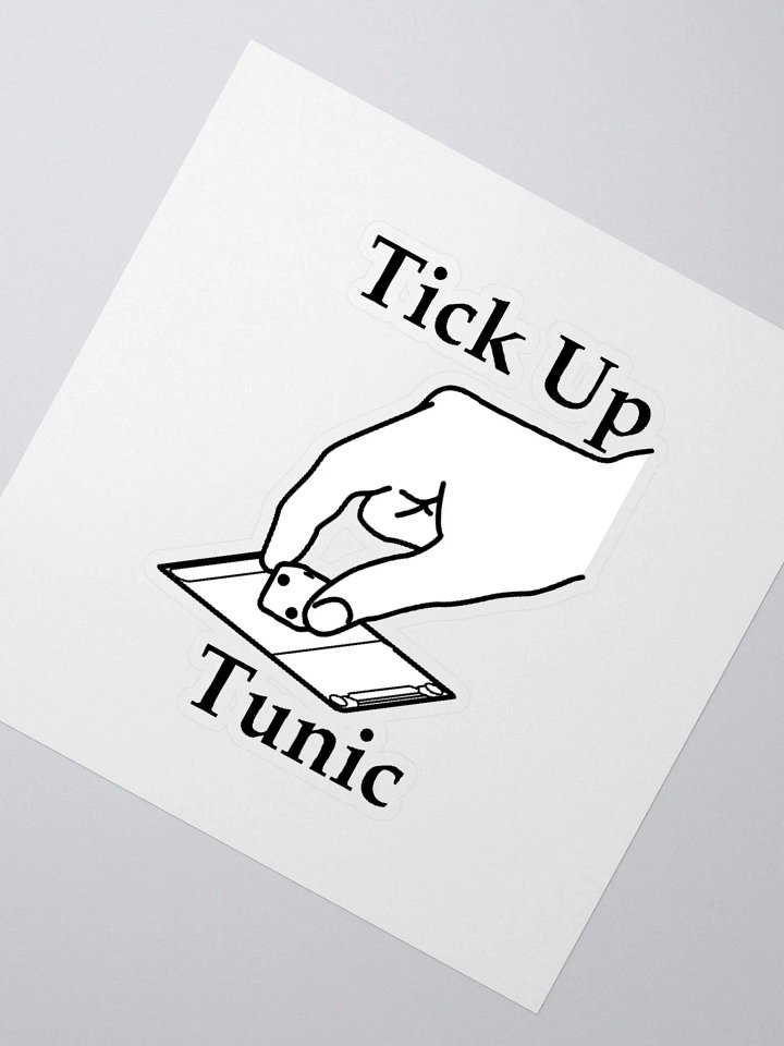Tick Up Tunic Sticker product image (2)