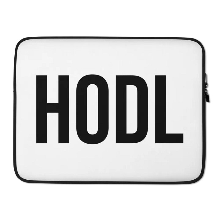 HODL My Laptop Sleeve product image (2)