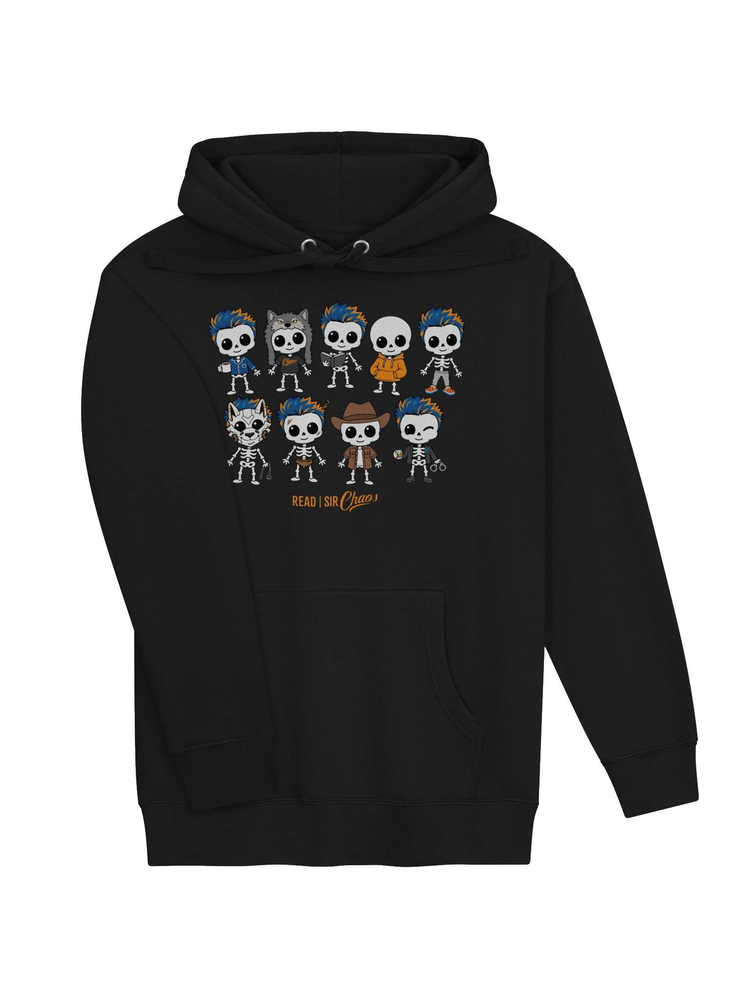 SkeleReads Halloween Pullover Hoodie product image (21)