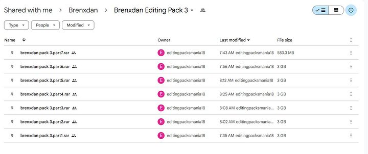 Brenxdan Editing Pack 3 product image (2)
